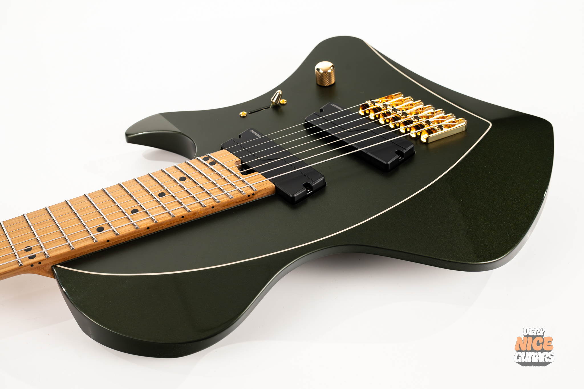 Abasi Concepts Larada 7 Master Series Bell Garden Green - Image 21