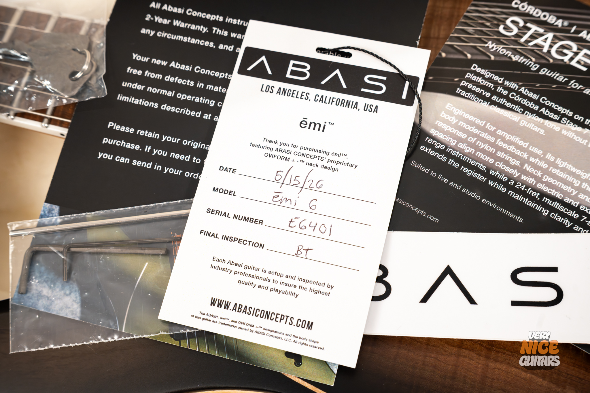 Abasi Emi 6 Custom Spalted - Image 24