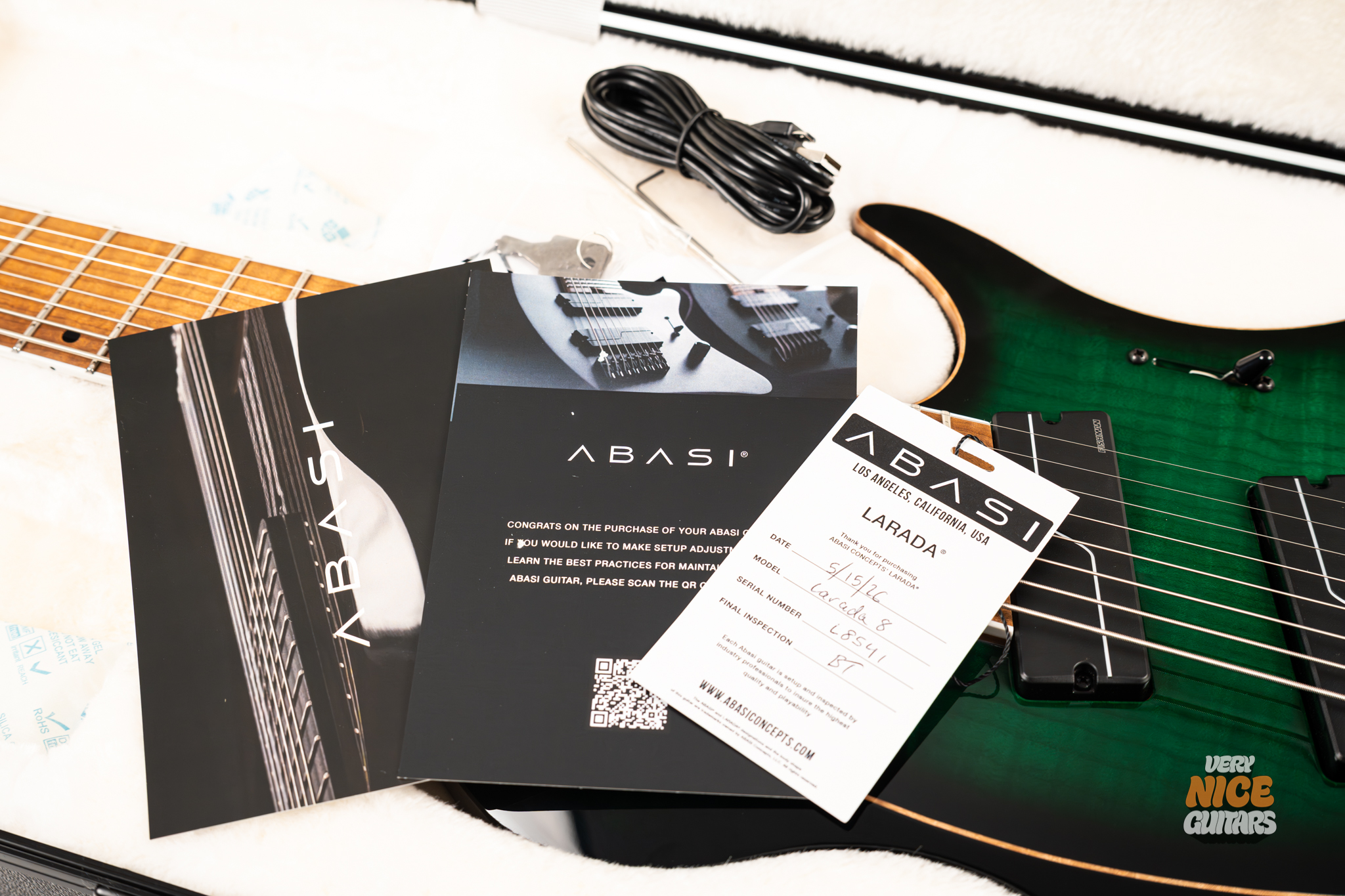 Abasi Larada 8 Custom Emerald Green - Image 19