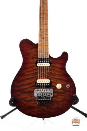 Ernie Ball Music Man Axis Roasted Amber Quilt