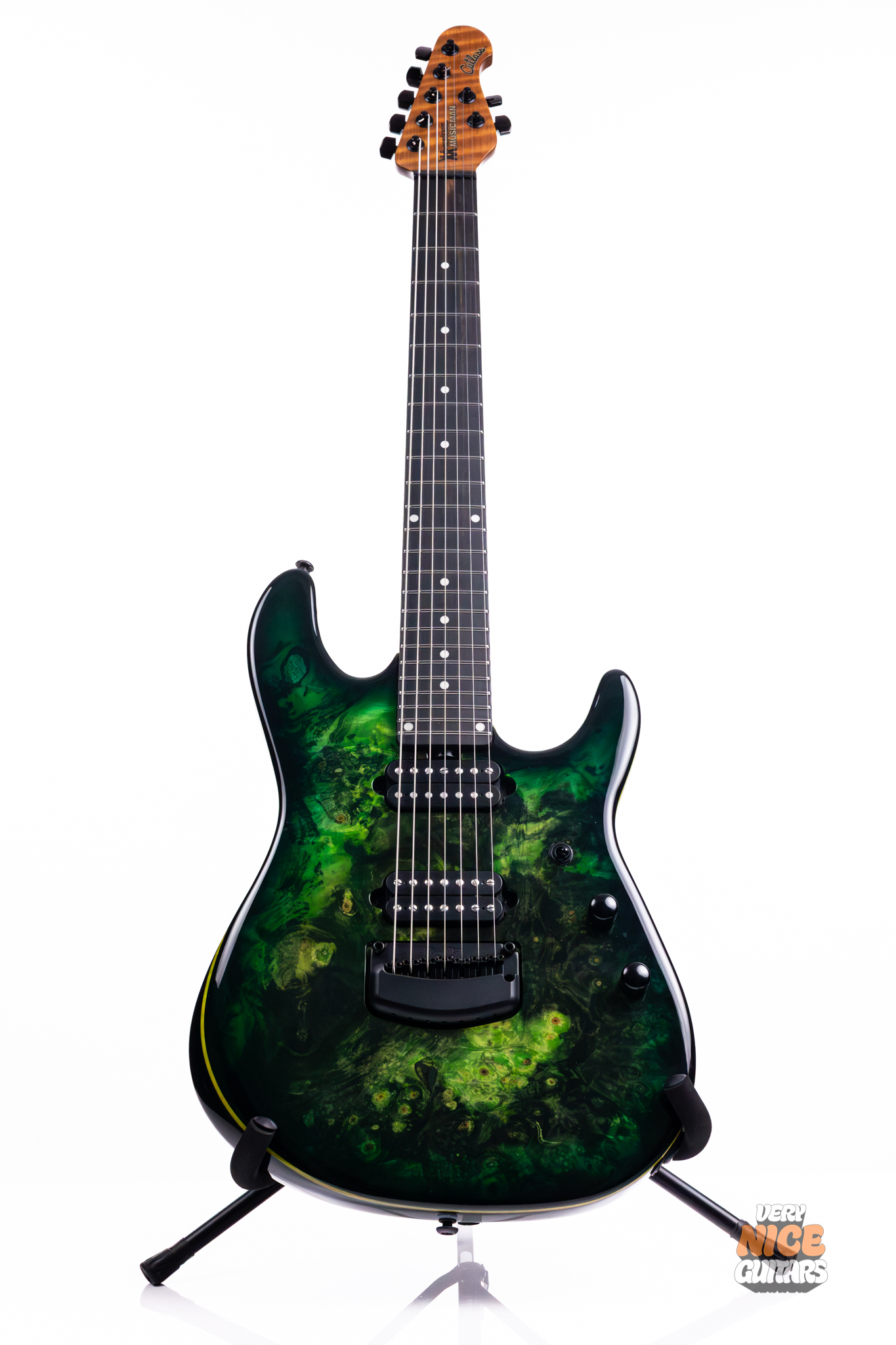 Ernie Ball Music Man Jason Richardson Signature Cutlass HT 7 Kokiri Forest - Image 2