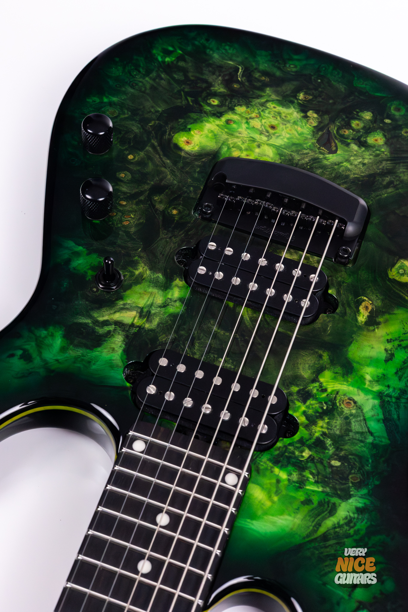 Ernie Ball Music Man Jason Richardson Signature Cutlass HT 7 Kokiri Forest - Image 19
